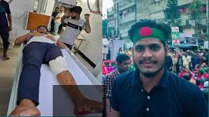নোয়াখালীতে ছাত্রদল নেতার হাঁটুতে অস্ত্র ঠেকিয়ে গুলি