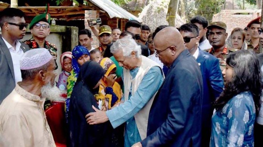 প্রত্যেক বাংলাদেশির হৃদয়ে আবু সাইদের ছবি খোদাই করা আছে: ড. ইউনূস