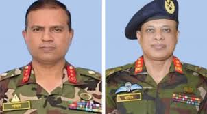 বাধ্যতামূলক অবসরে লে. জেনারেল তাবরেজ শামস ও মেজর জেনারেল হামিদুল