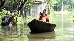 সিরাজগঞ্জে ৫ উপজেলার ১২৭৬ পরিবার পানিবন্দি