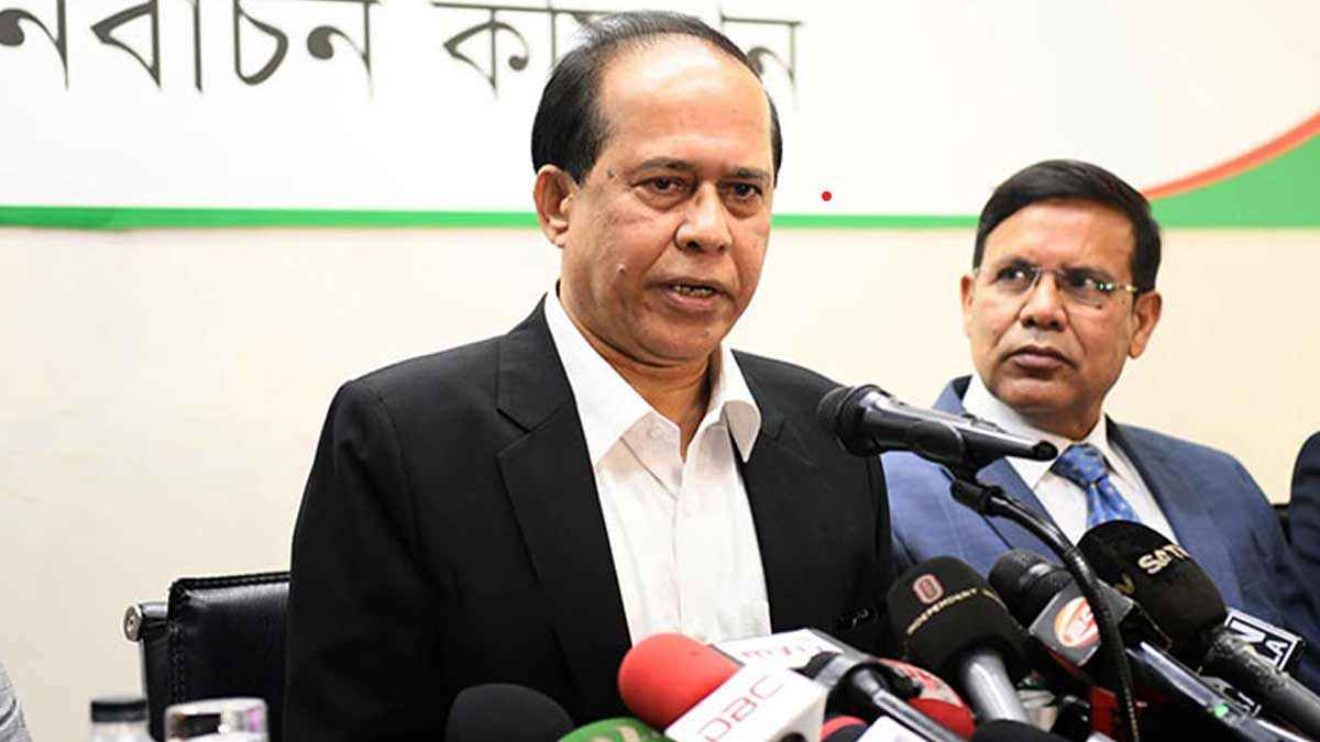 শান্তিপূর্ণ নির্বাচনে মেজর সহিংসতা হয়নি: সিইসি