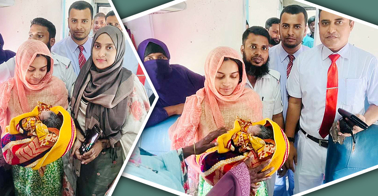 ট্রেনে সন্তান জন্ম দিলেন প্রসূতি