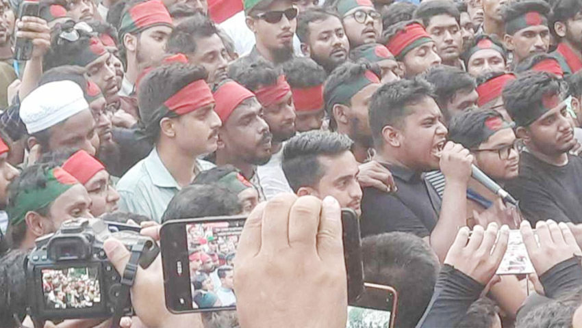 বৈষম্যবিরোধী ছাত্র আন্দোলনের নতুন ৫ দফা দাবি ঘোষণা