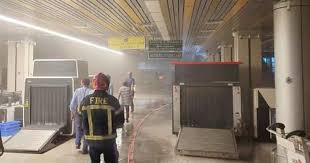 সিলেট আন্তর্জাতিক বিমানবন্দরের সার্ভার রুমে আগুন