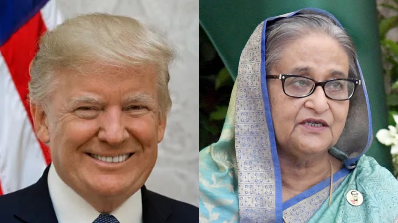 শেখ হাসিনাই বাংলাদেশের প্রধানমন্ত্রী—ট্রাম্পের নামে ভুয়া উক্তি ভাইরাল
