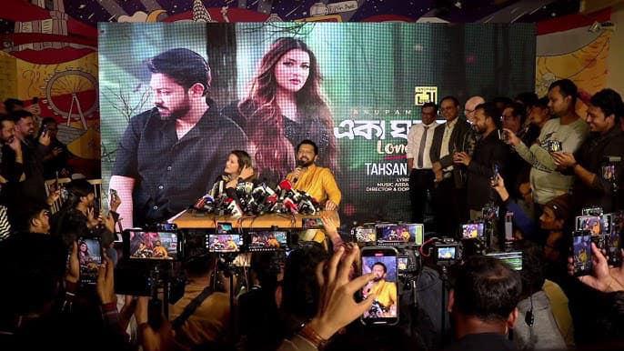 তাহসান-সিঁথিকে নিয়ে অনুপমের অভিষেক!