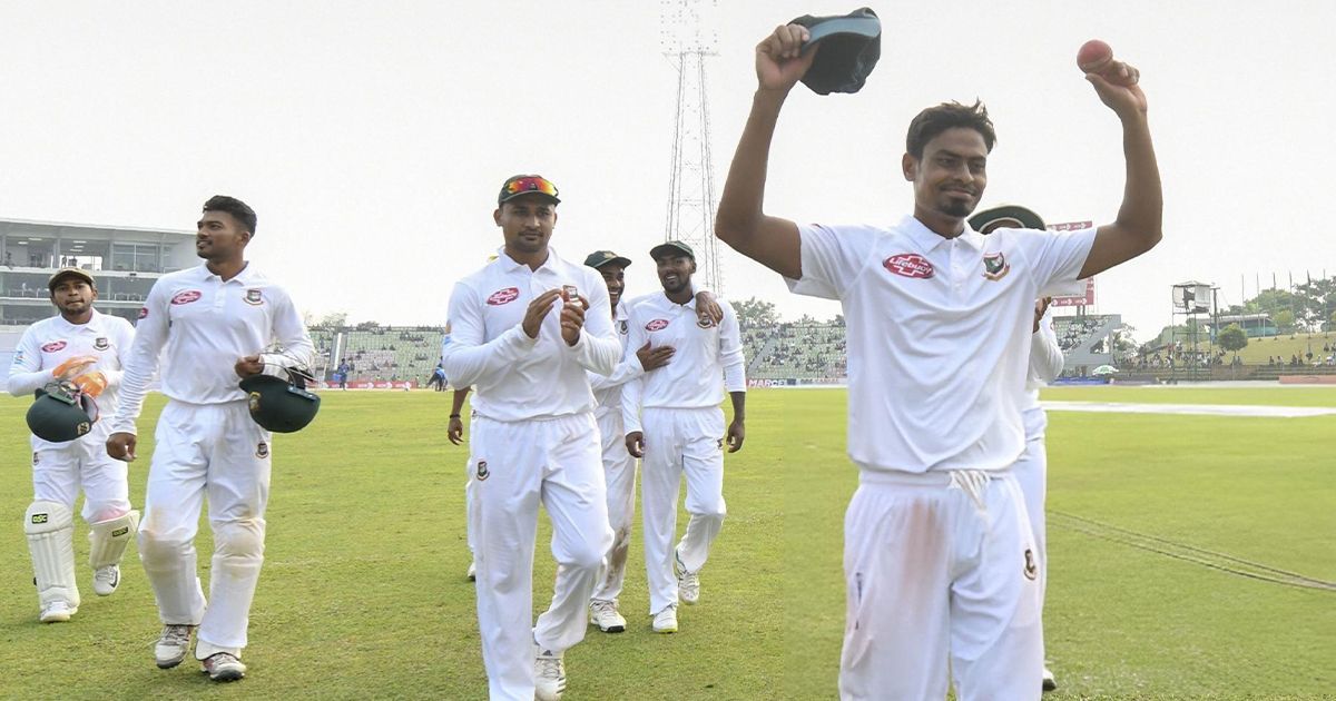 তাইজুলের ফাইফারের পরও প্রোটিয়ারা এগিয়ে