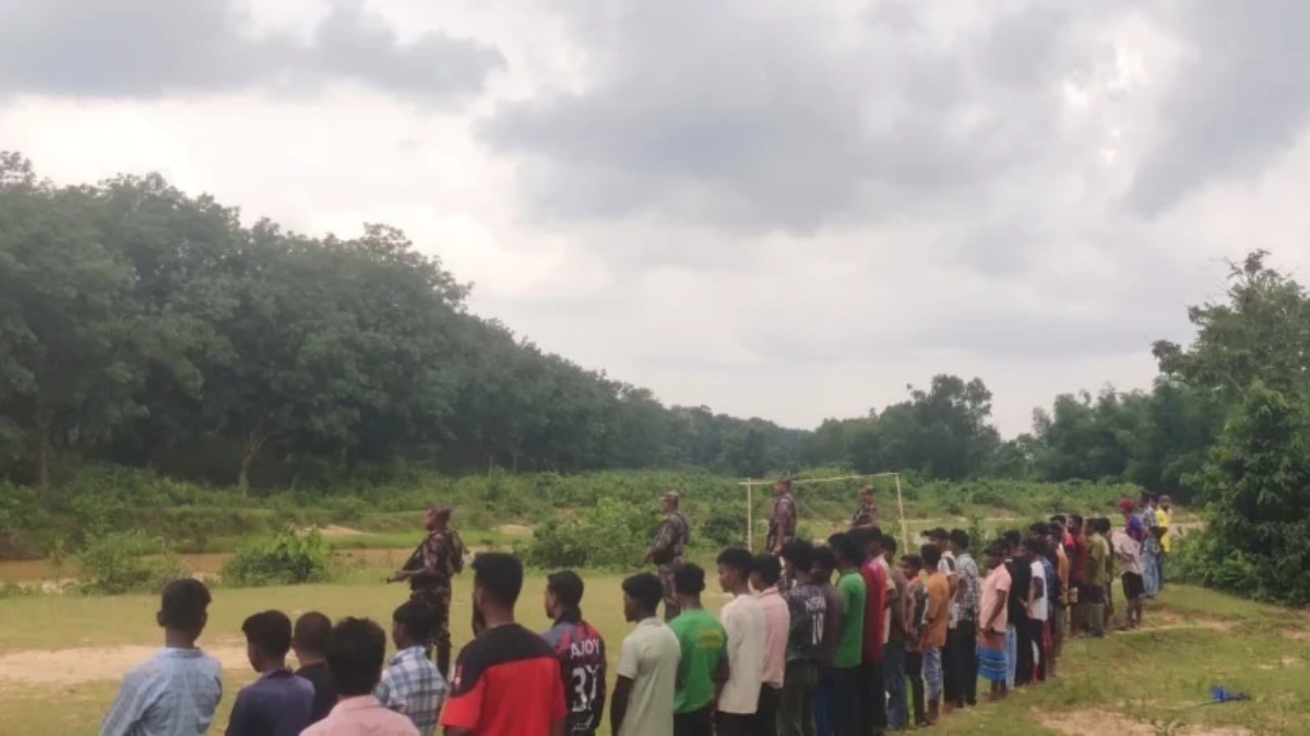 তেলিয়াপাড়া সীমান্তে বিএসএফের পুশইন চেষ্টা রুখে দিলো বিজিবি
