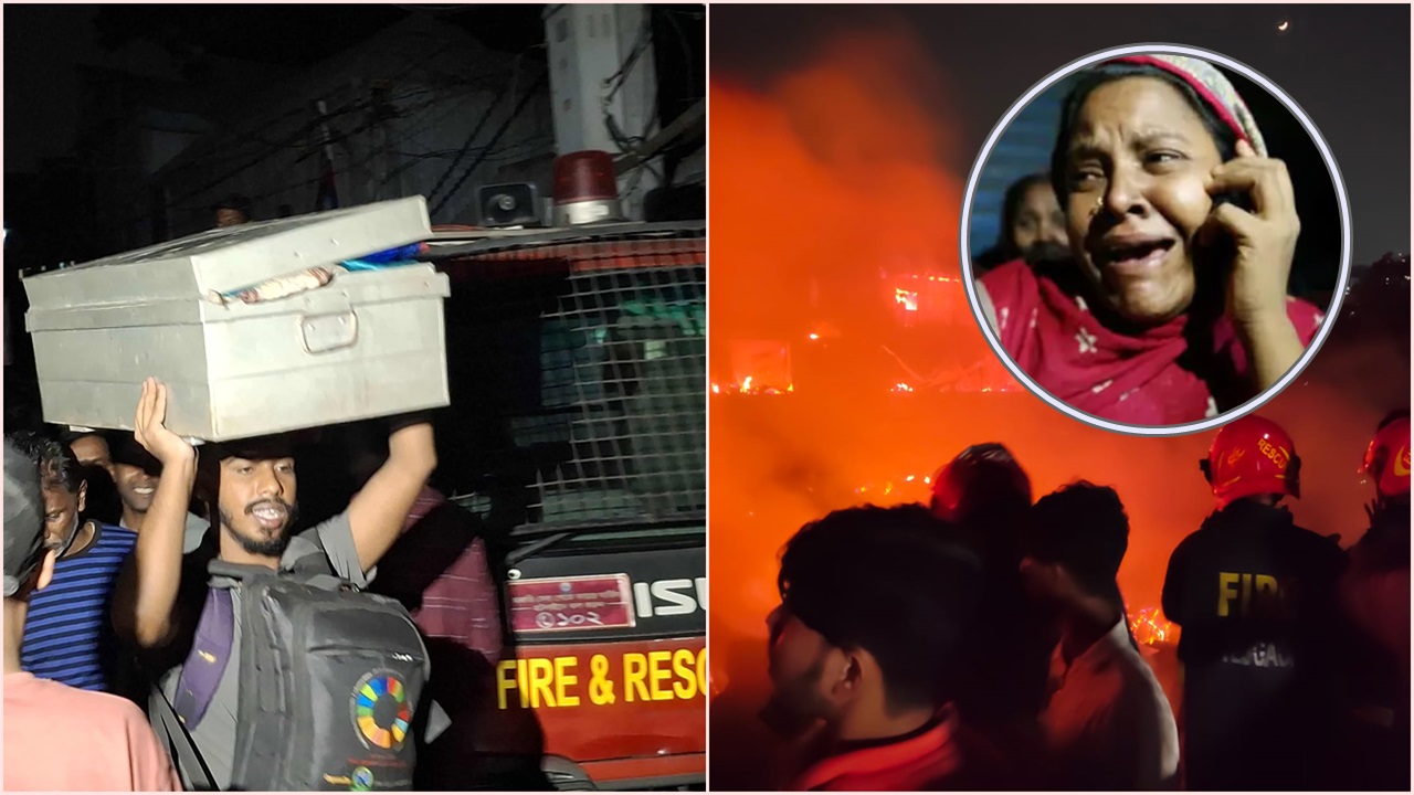 ‘মাসে মাসে কিস্তি দিতে হয়, আগুনে সব শেষ হয়ে গেল’