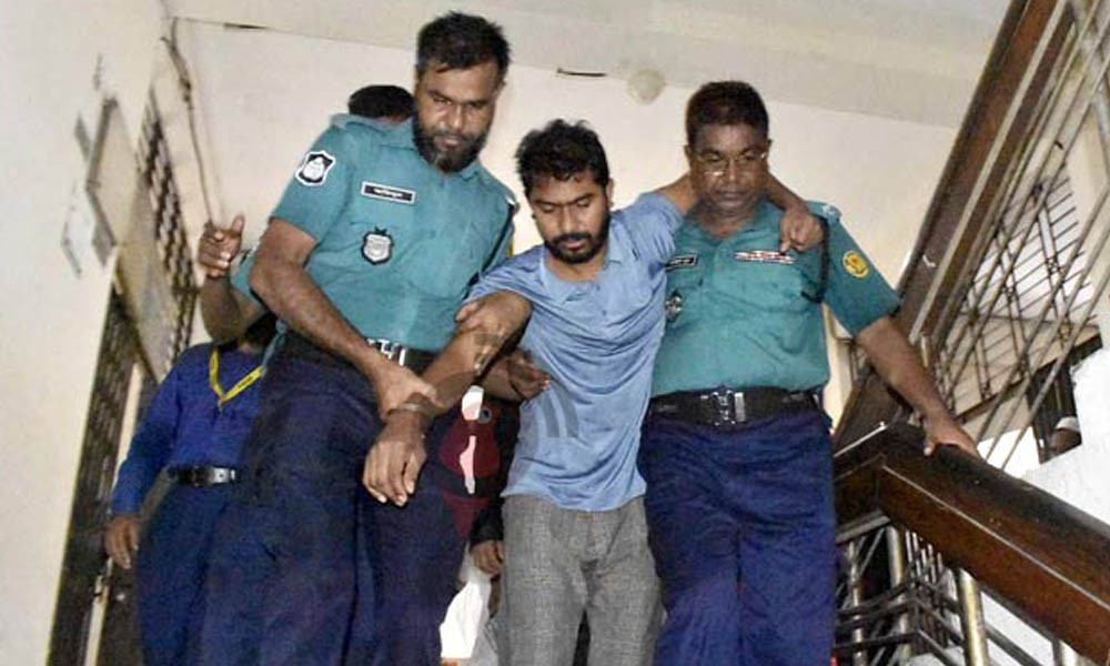 রিমান্ড শেষে কারাগারে ভিপি নুর