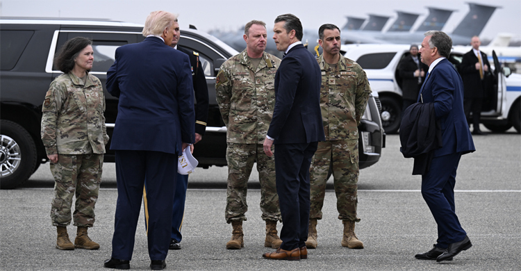 ইরান যুদ্ধে অংশ নিচ্ছেন ২৫০০ মার্কিন স্থলসেনা, সঙ্গে উভচর যুদ্ধজাহাজ