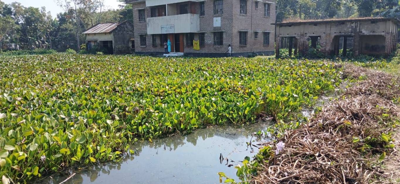 জলাবদ্ধতা: মোয়াজ্জেমপুর উপস্বাস্থ্যকেন্দ্রে ঝুঁকি নিয়ে যাতায়াত, চিকিৎসাসেবা ব্যাহত