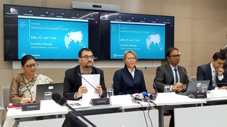 বিশ্বব্যাংকের পূর্বাভাস— চলতি অর্থবছরে জিডিপি প্রবৃদ্ধি হবে ৪.৮%